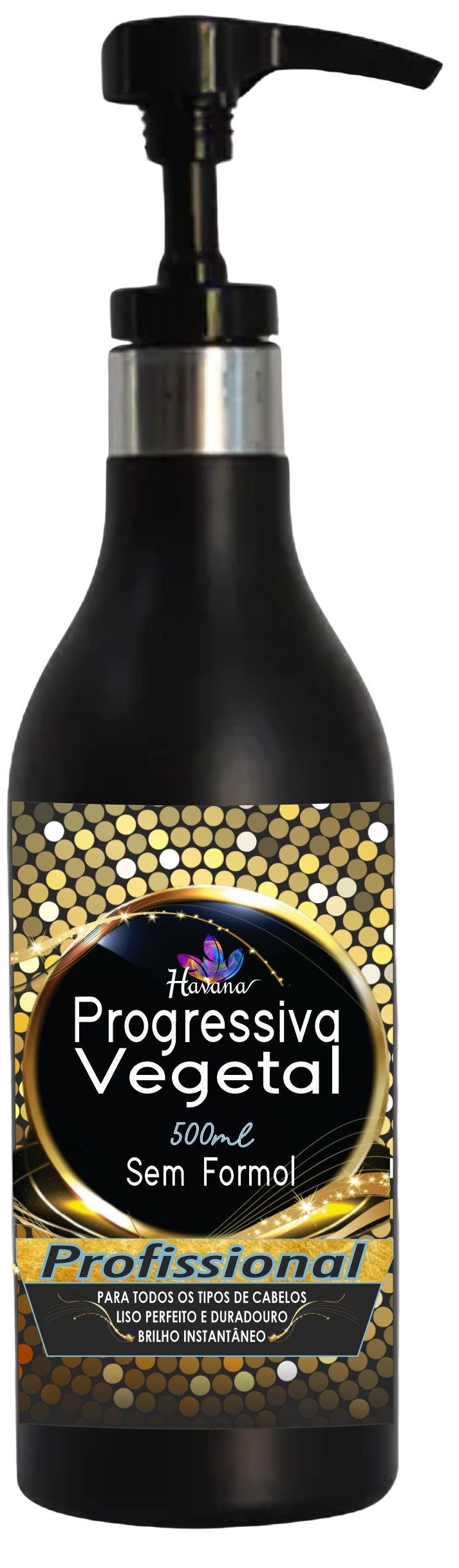 Frasco da Progressiva Vegetal em Creme, 500 ml, sem formol